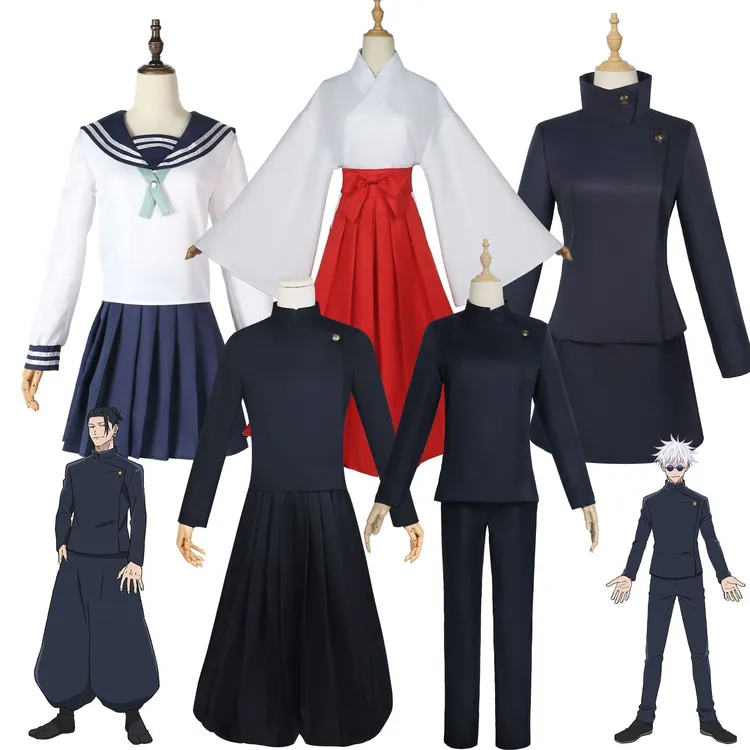 咒术回战cos服五条悟夏油杰家入硝子庵歌姬cosplay动漫角色扮演服