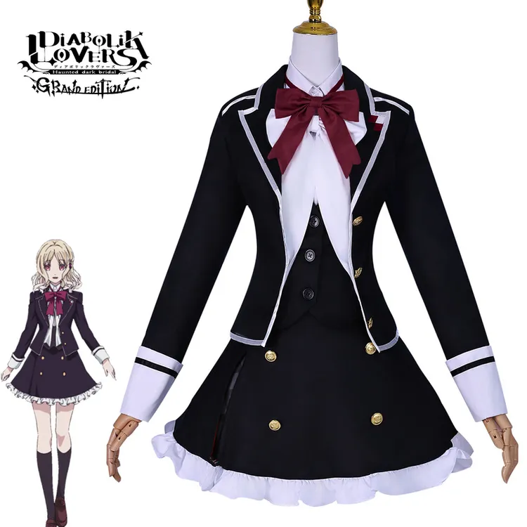 魔鬼恋人cos服小森唯cosplay二次元游戏动漫角色扮演服套装学院风