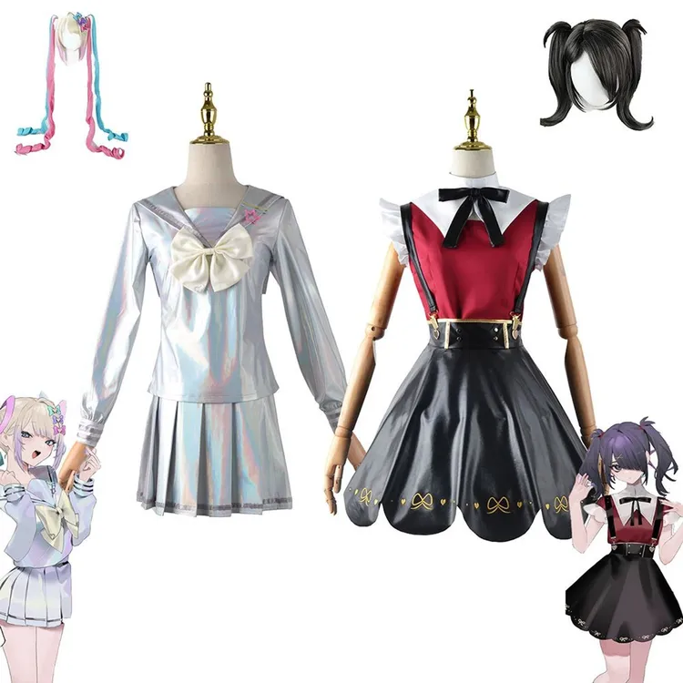 主播女孩重度依赖cos服糖糖超天酱cosplay二次元游戏角色扮演服jk