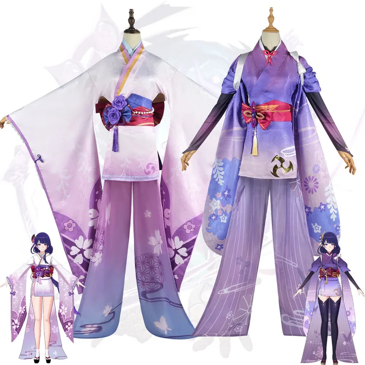 原神cos服雷神巴尔雷电真雷电影武者cosplay二次元动漫角色扮演服