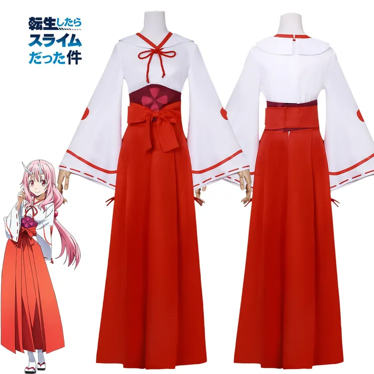 关于我转生变成史莱姆这档事cos服朱菜cosplay动漫角色扮演服套装