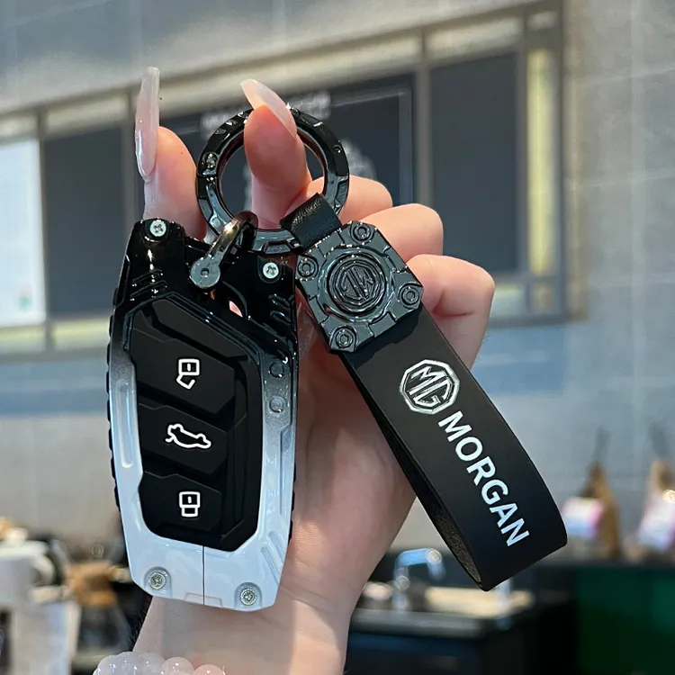 名爵5钥匙套6专用zs六6pro遥控高级mg5五木兰hs锐腾天蝎座汽车壳