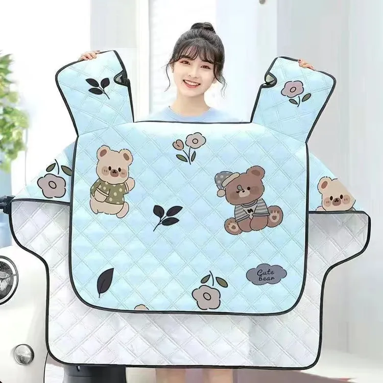 电动车档风被挡风被夏季防晒罩春秋新款电瓶摩托车四季通用新款