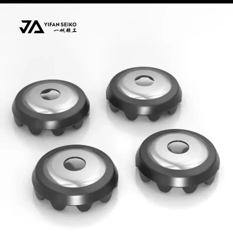 一帆精工钓箱配件加厚升降脚脚爪包塑防刮防护加高加大防滑保护