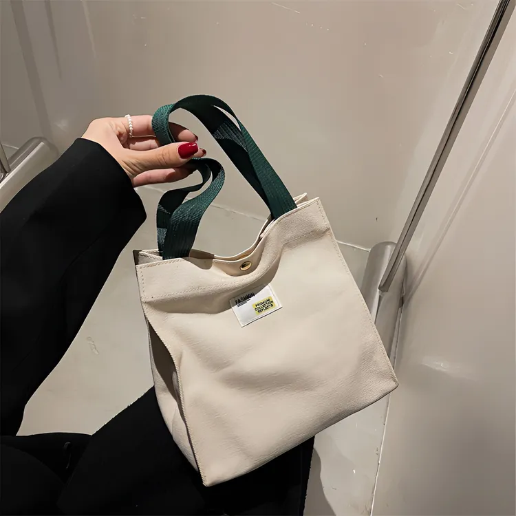 休闲手提水桶包2024新款潮韩版秋冬季小清新质感洋气手拎包秋冬季