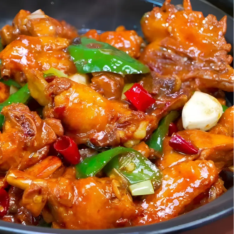 正宗临沂炒鸡整鸡农家炒鸡现炒现发货5斤包邮装赠小饼