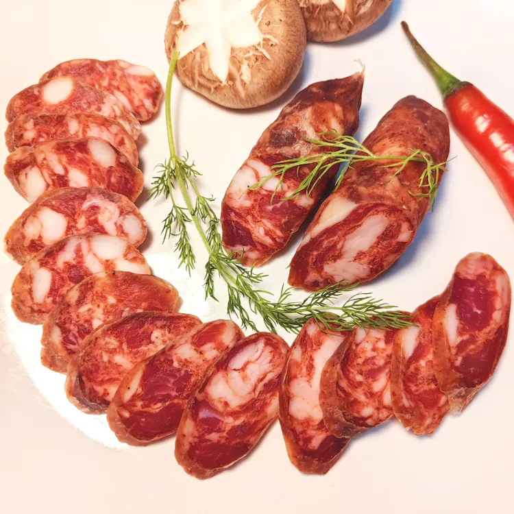 【纯肉手工腊肠5斤Ⅱ】天津杂粮散养健康放心土猪肉无水无添加可追溯