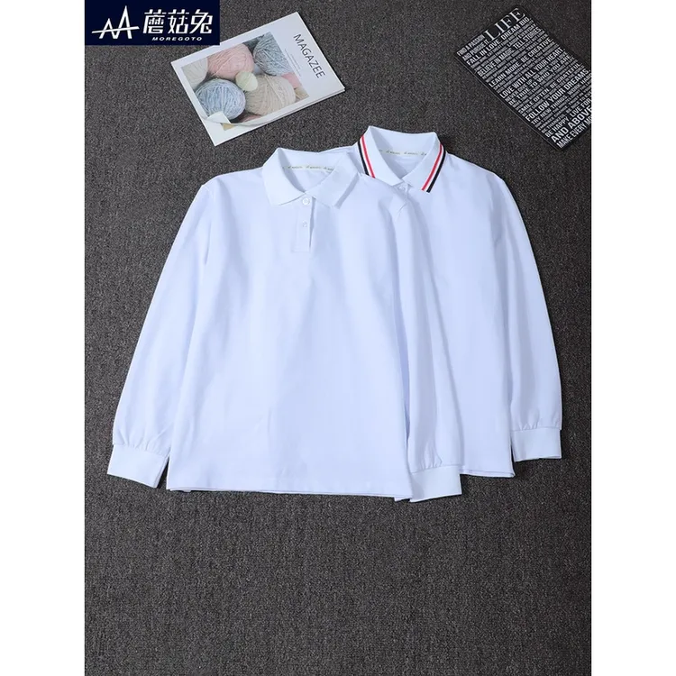 胖童装男加肥加大polo衫男长袖T2025新款爆款大童洋气长袖T恤男童