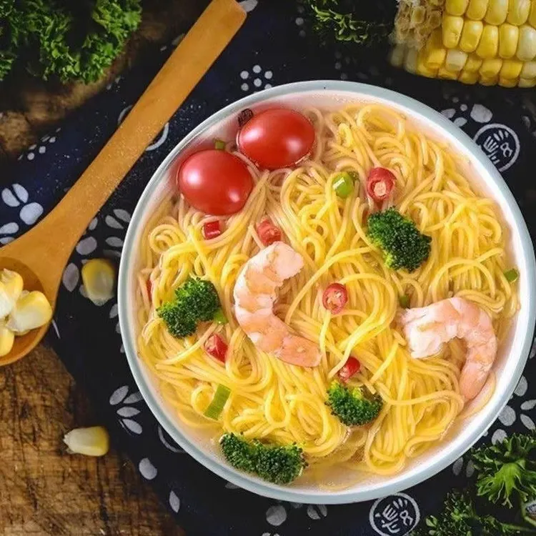 喜军玉米面条  爽滑粗粮面条 250g*10袋 19.9元包邮