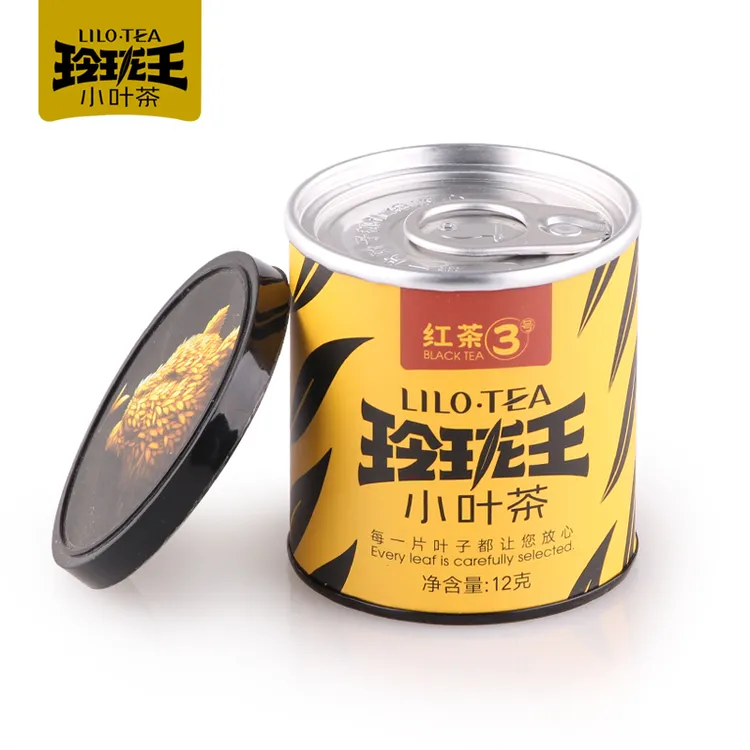 玲珑王小叶茶3号红茶12g单罐装湖南桂东特产浓香型茶叶自己喝试饮