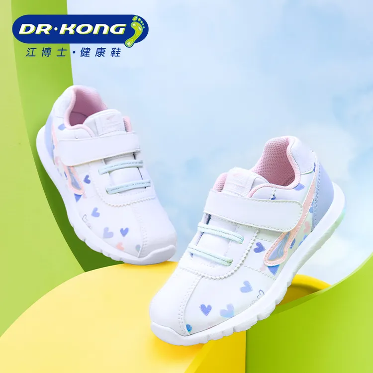 Dr.Kong/江博士童鞋秋季女童二段软底防滑轻便休闲学步鞋B1403343