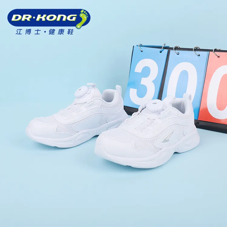 Dr.Kong/江博士童鞋秋季男女童小白鞋白色运动鞋学步鞋B1402654