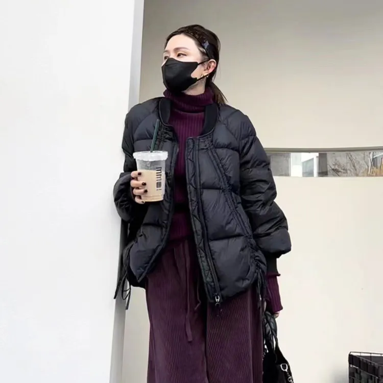 2025冬季女装新款羽绒服韩版宽松加厚保暖面包服显瘦爆款外套5518