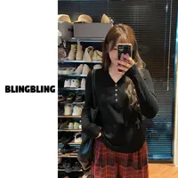 唐不灵微胖《深色主义》大码显瘦百搭长袖打底衫通勤百搭秋款