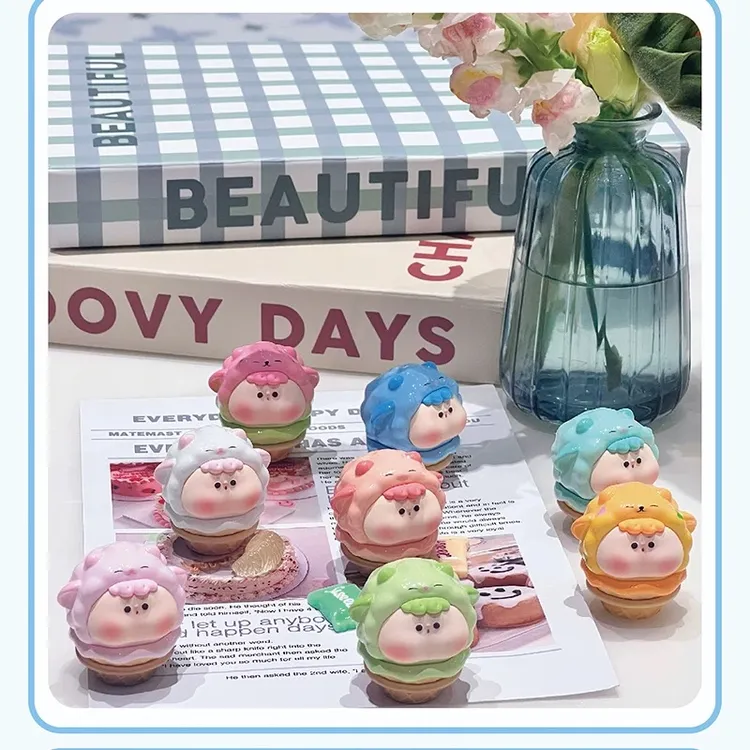 【DUDU动物雪糕】冰淇淋系列盲盒可爱萌粒潮玩周边