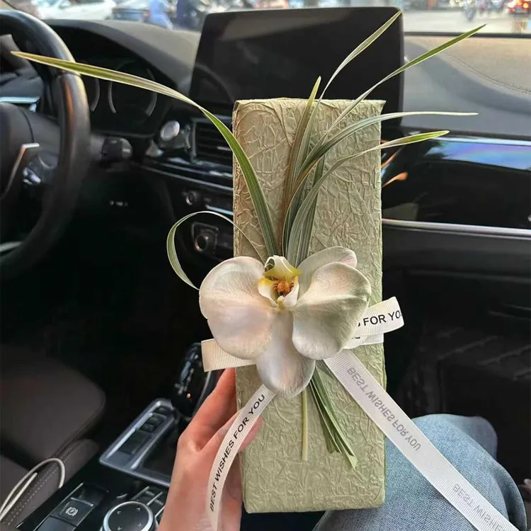 香烟花束包装纸石纹肌理纸 褶皱纸diy手工礼物送男朋友情人节礼物