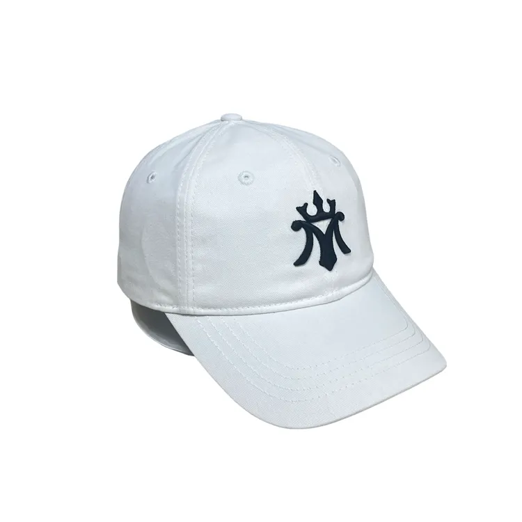 时尚百搭棒球帽：MST012刺绣log印花简约中性时尚休闲帽男女同款