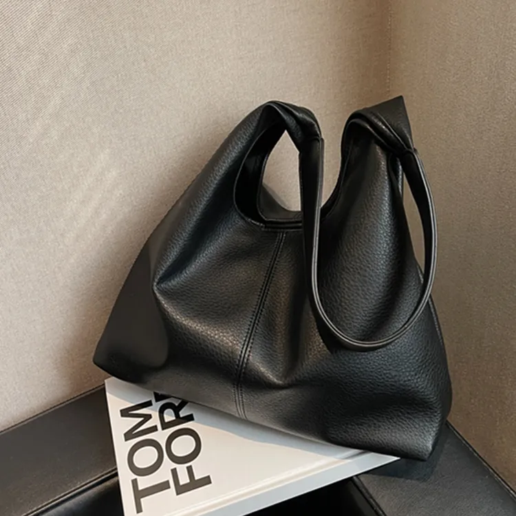 金狐狸包包女新款轻奢爆款时尚大容量托特包百搭水桶包单肩斜挎包