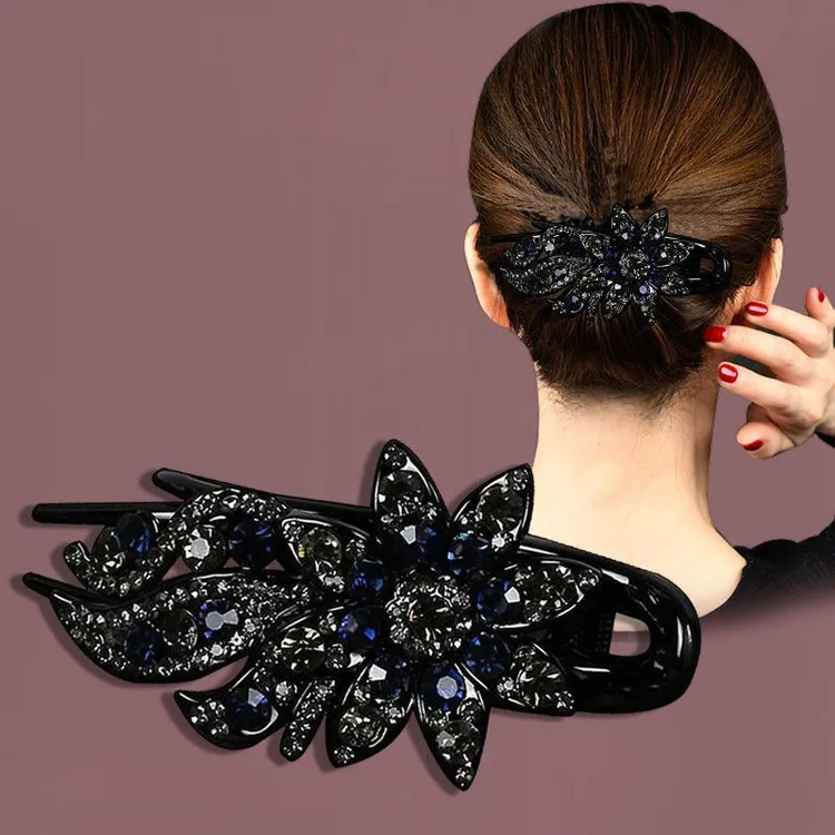 亚克力成人发饰鸭嘴夹盘头发抓夹韩式韩版头发夹子网红女头饰发卡