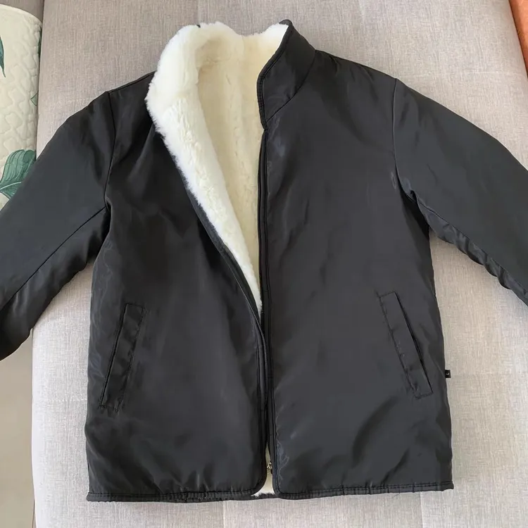 冬季男女同款立领可内胆可外穿皮毛一体抗寒保暖