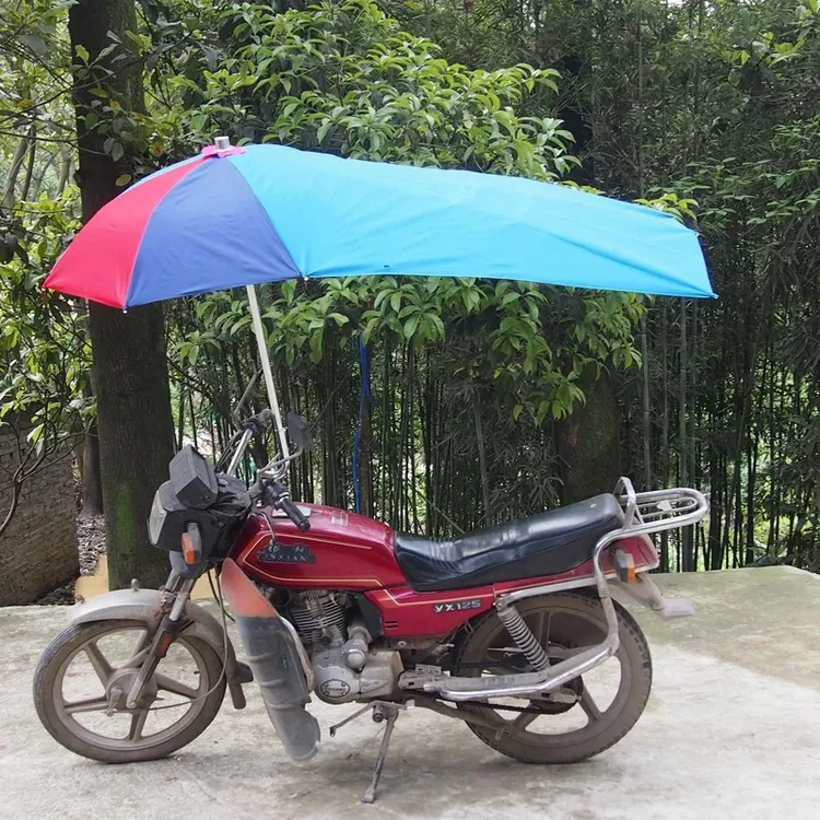 电动车遮阳雨伞防紫外线防水三轮车篷通用雨棚车棚遮雨摩托三轮车