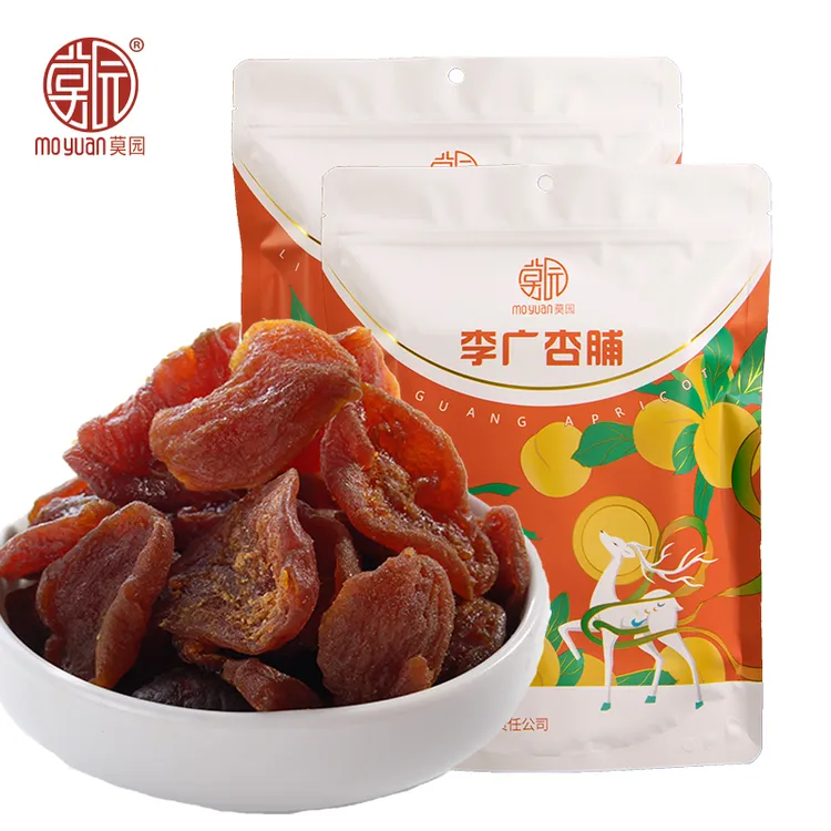 思宇妈妈【莫园】李广杏脯500g大袋杏干杏肉果脯酸甜味道敦煌特产
