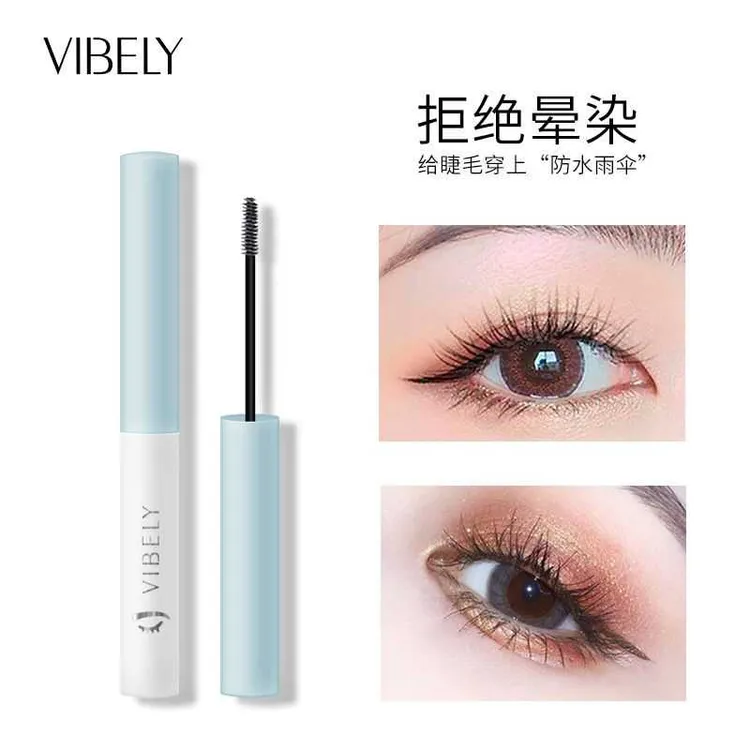 VIBELY睫毛定型打底液不晕染纤长卷翘防水睫毛雨衣快速定型睫毛膏