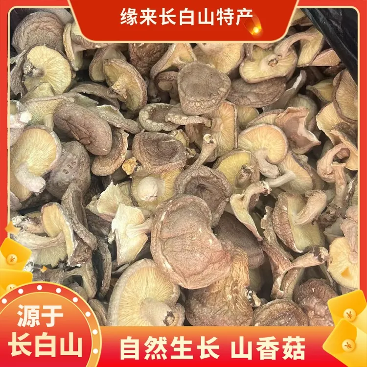 长白山特产香菇 农产品推荐新货250克食用优质新鲜野生菌正品保证