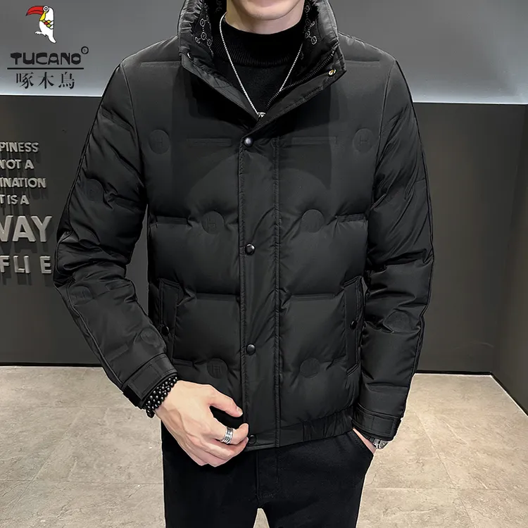 TUCANO/啄木鳥羽绒服新款时尚男装帅气休闲啄木鸟男士羽绒外套
