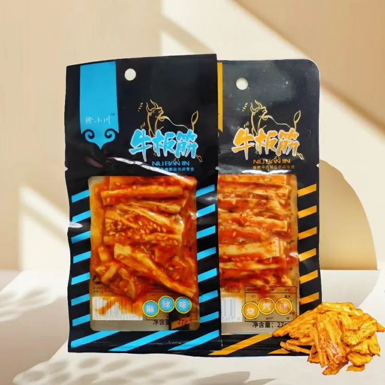 牛板筋辣徐小川大条麻辣牛板筋休闲营养食用麻辣味草原特产