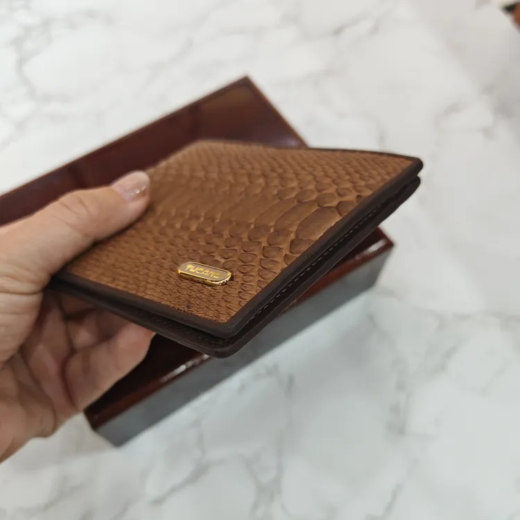 男士真皮皮带 蛇皮钱包 短款钱夹