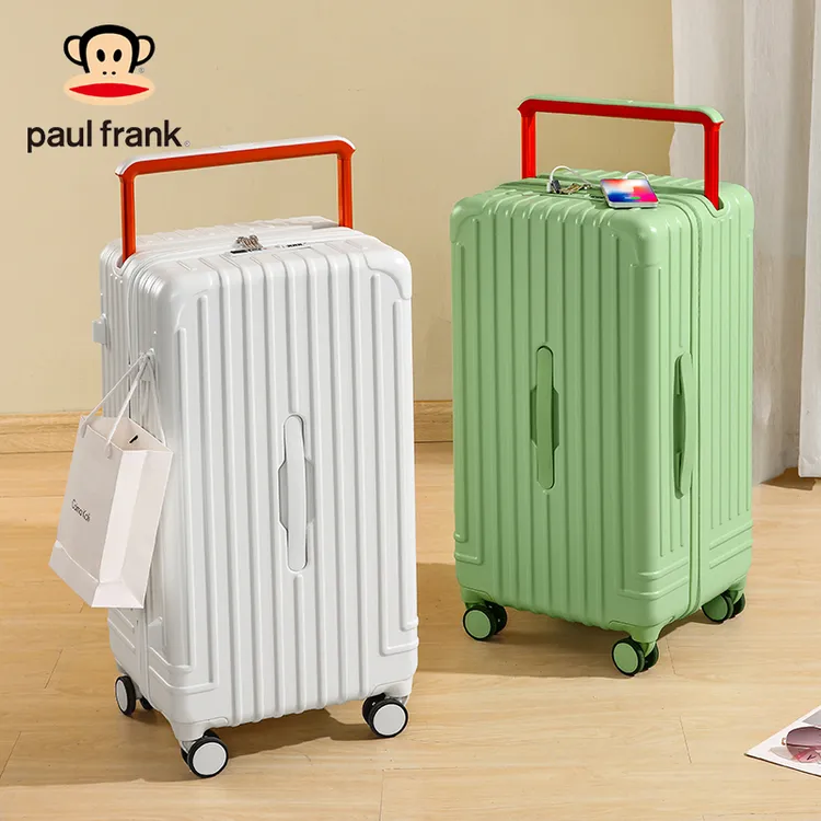 paul frank/大嘴猴行李箱20寸登机箱大学生拉杆箱旅行箱密码箱子