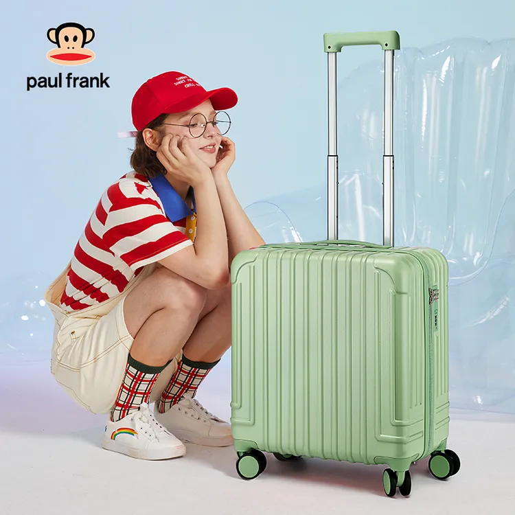 paul frank/大嘴猴女行李箱轻便登机箱密码男加厚大容量拉杆箱ins