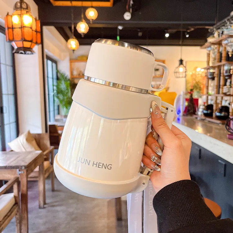 智能保温壶316不锈钢大容量开水焖茶壶家用泡茶壶热水瓶茶水分离