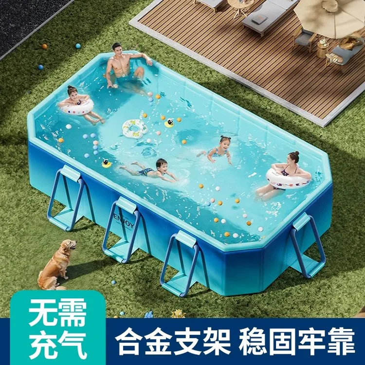 免充气游泳池儿童家用可折叠儿童成人泳池家庭室外户外狗狗戏水池