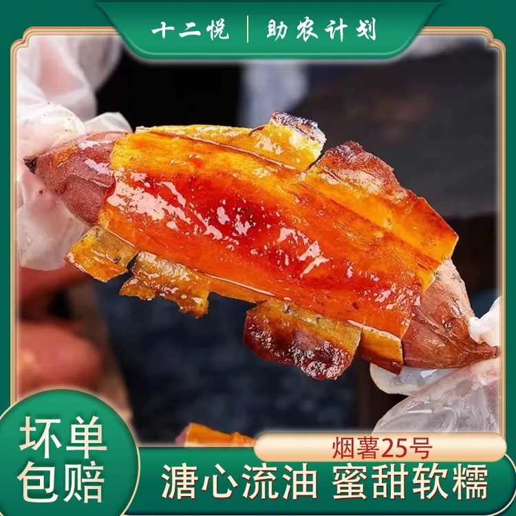 正宗烟薯25号 溏心流油4.5-5斤装  G