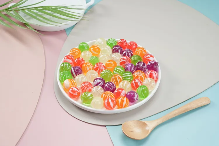 山东老式水果硬糖怀旧糖球传统喜糖老式糖老口味批发特价儿时糖果