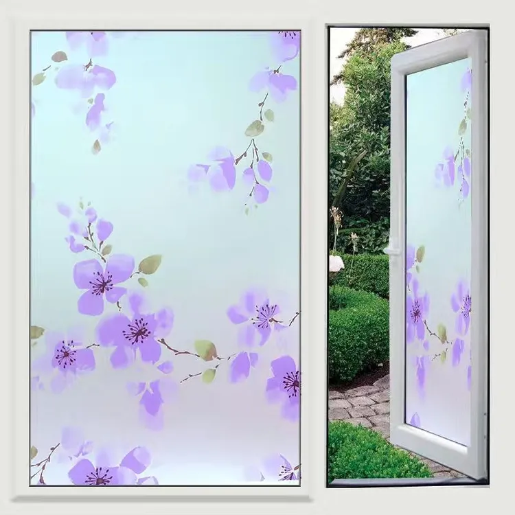 玻璃贴纸透光不透明防隐私窗户贴膜防水窗花纸浴室客厅玻璃门贴纸