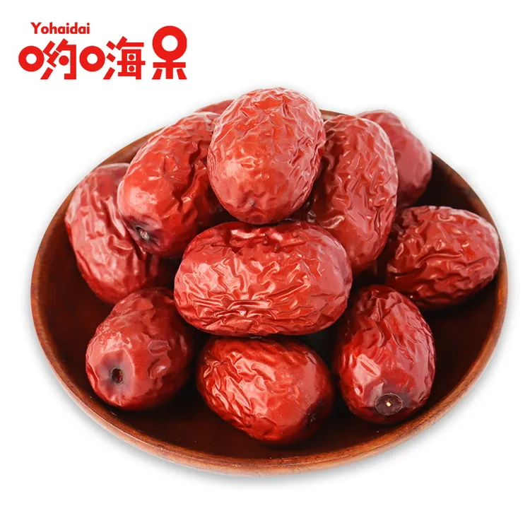 哟嗨呆新枣红枣若羌灰枣干货泡水特产大枣官方旗舰店非特级精选