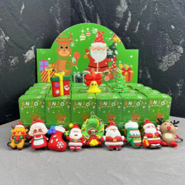 圣诞礼物惊喜盒子公仔挂件儿童玩具