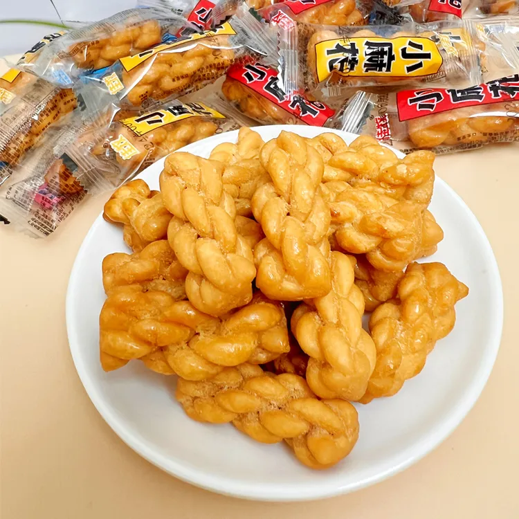 零嘴小麻花 追剧解馋小零食 晚上充饥零食推荐休闲办公室小吃夜宵