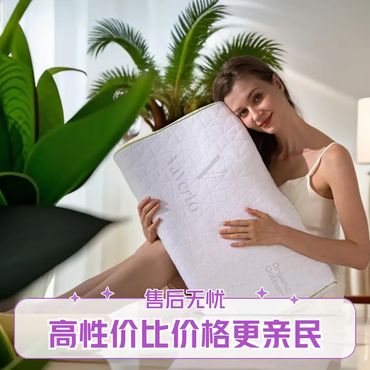 《舒适云端体验：超柔记忆棉枕头》颈椎睡眠