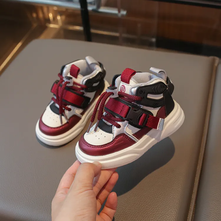 男童运动鞋2024秋季新款中大童儿童鞋软底防滑女童跑步鞋休闲板鞋