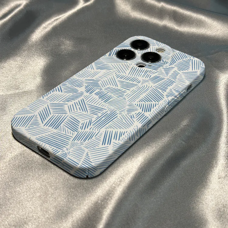 菲林软壳防摔拼接条纹适用苹果16华为oppo小米15vivox200pro一加