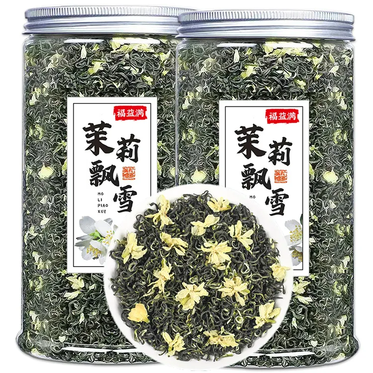 茉莉花茶特级浓香型茉莉飘雪玉螺耐泡型传统手工茶叶2025新茶春茶