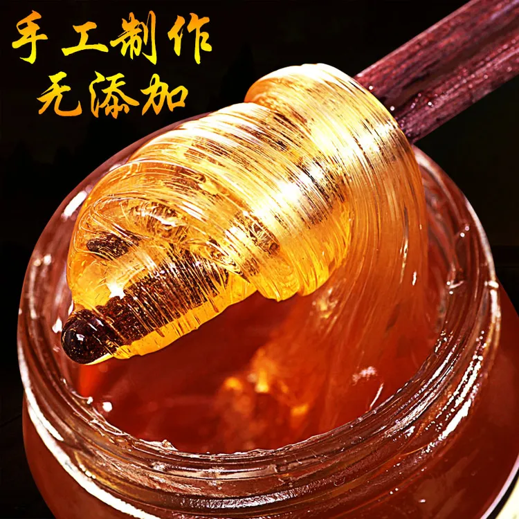 好飒瘾 传统搅搅糖糖浆糖稀饴糖500q湖南石门特产手工麦芽糖糖果