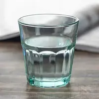 Scybe/喜碧艾尔家用水杯高颜值彩色玻璃杯子九脚杯加厚玻璃水杯