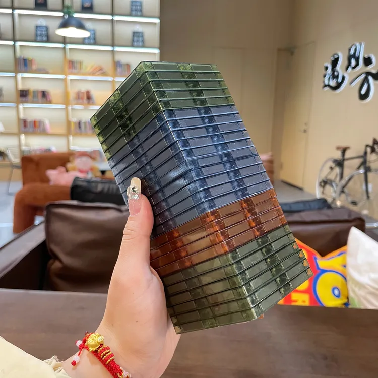 彩窗磁力片补充片积木儿童益智玩具吸铁石玩具磁性动脑力儿童玩具