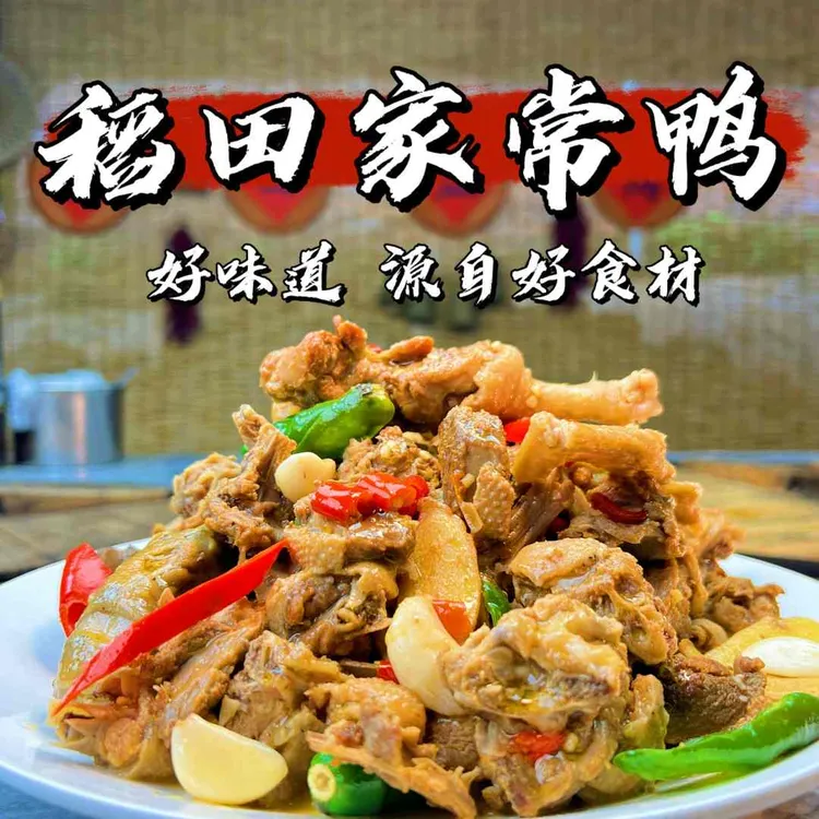 湖南稻田红烧鸭整只1500克新鲜土鸭现炒现发