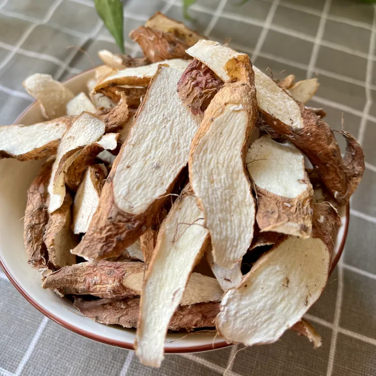 怀山药带皮片，温县垆土地铁棍山药干片带皮片，原产地直达